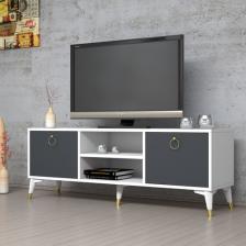 Ferniso Mobilya 138 cm Tv Ünitesi Beyaz-Antrasit