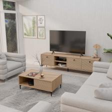 Mezza Set 1364-2092 Vision Tv Ünitesi - Orta Sehpa Seti Sepet - Yunus
