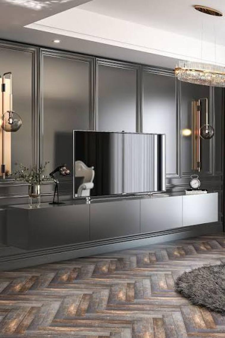 Givayo Milan Tv Ünitesi Duvara Monte - Ayaklı Kullanım 240 cm