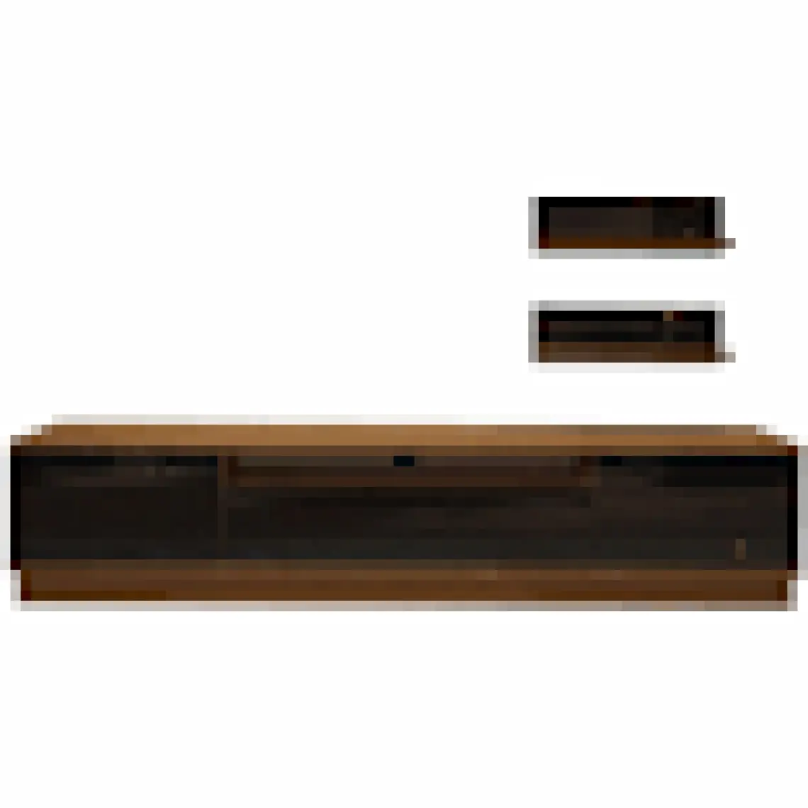 Decoraktiv Trendstyle 4s Mdf Tv Ünitesi Tv Sehpası Ceviz Siyah