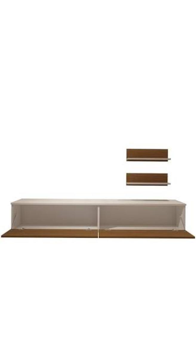 Decoraktiv Eko 4 Mdf Std Tv Ünitesi Tv Sehpası Beyaz Ceviz