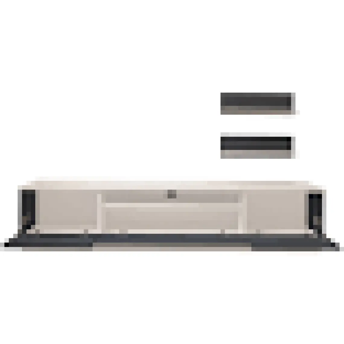 Decoraktiv Trendstyle 4s Mdf Tv Ünitesi Tv Sehpası Beyaz Antrasit