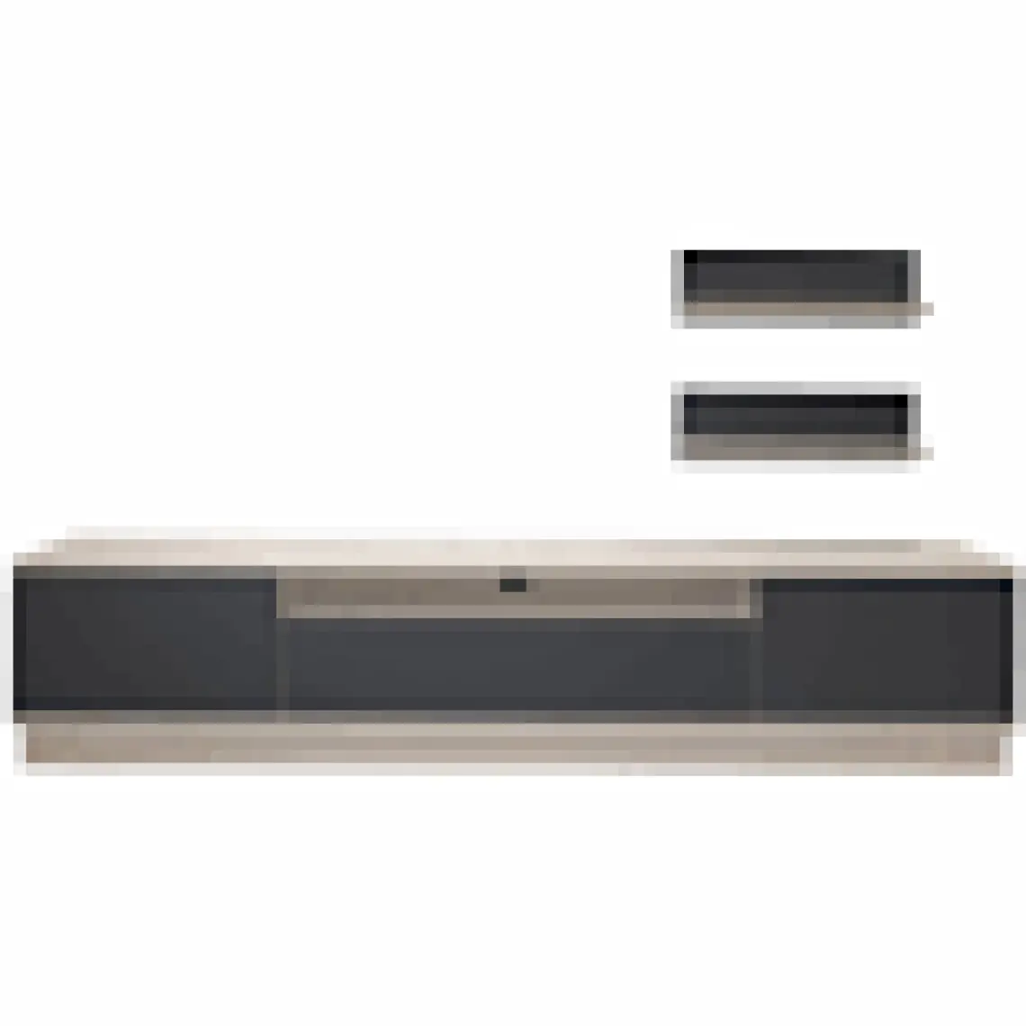 Decoraktiv Trendstyle 4s Mdf Tv Ünitesi Tv Sehpası Beyaz Antrasit