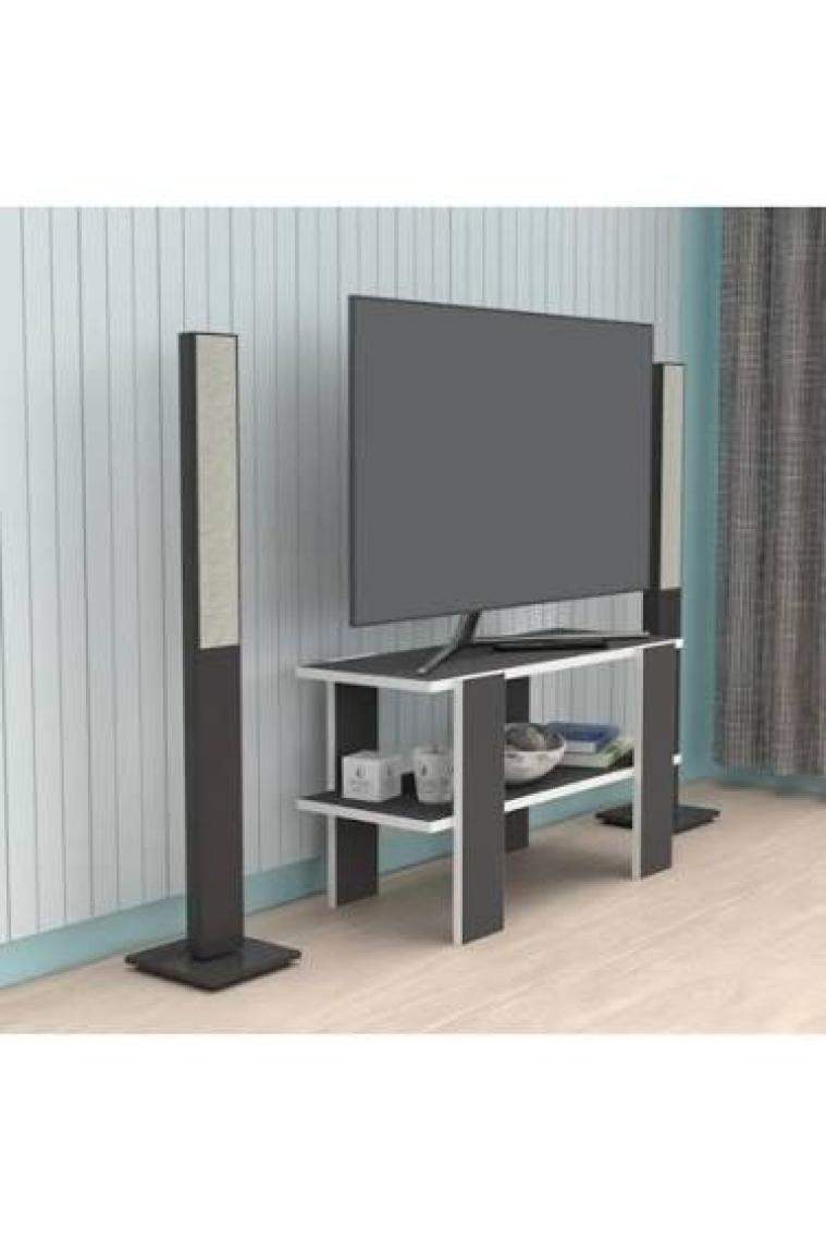 Kenzlife televizyon sehpası bangkok gri 040*080*30 tv ünitesi