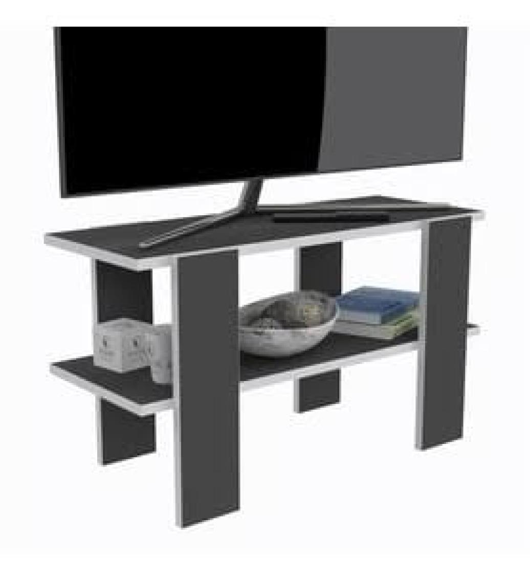 Kenzlife televizyon sehpası bangkok gri 040*080*30 tv ünitesi