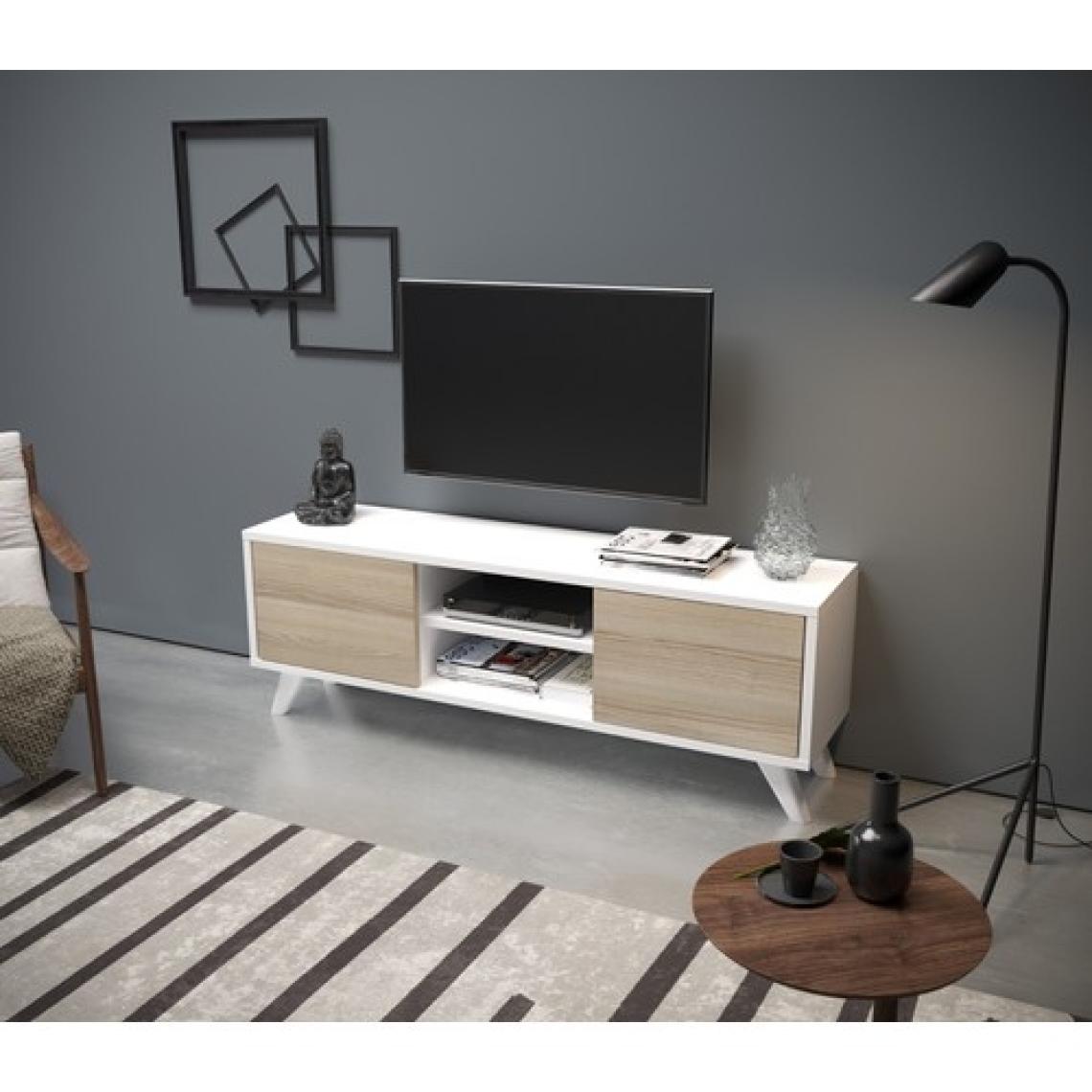 Irmak Tv Sehpası Cordoba Beyaz