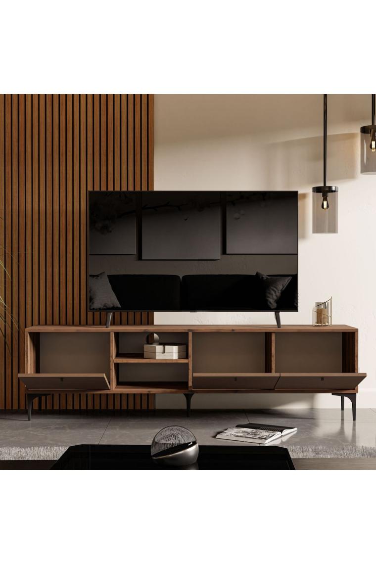 Mezza 1360 Vision Tv Ünitesi Hat - Kaplan Rengi
