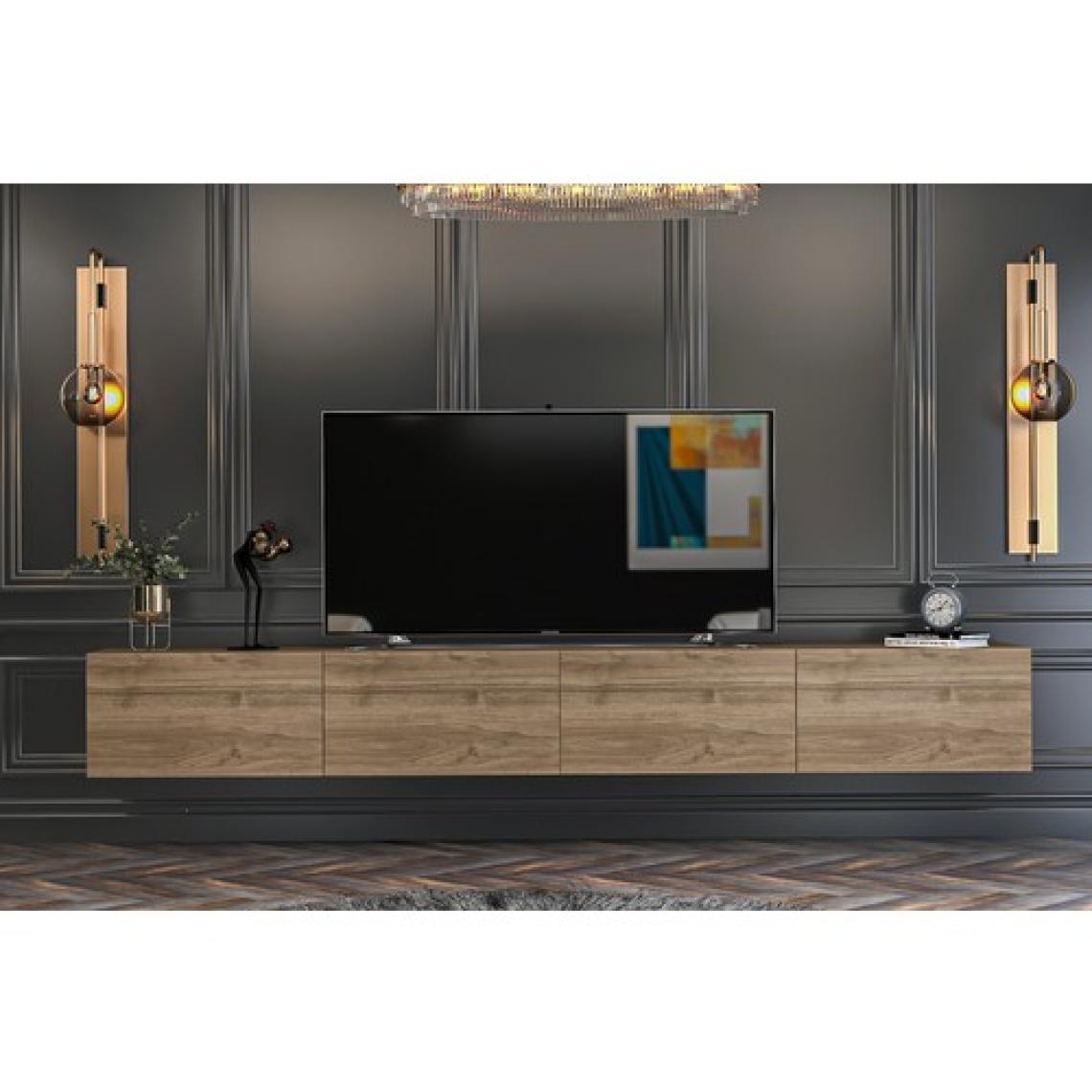 Givayo Milan Tv Ünitesi Duvara Monte - Ayaklı Kullanım 240 cm