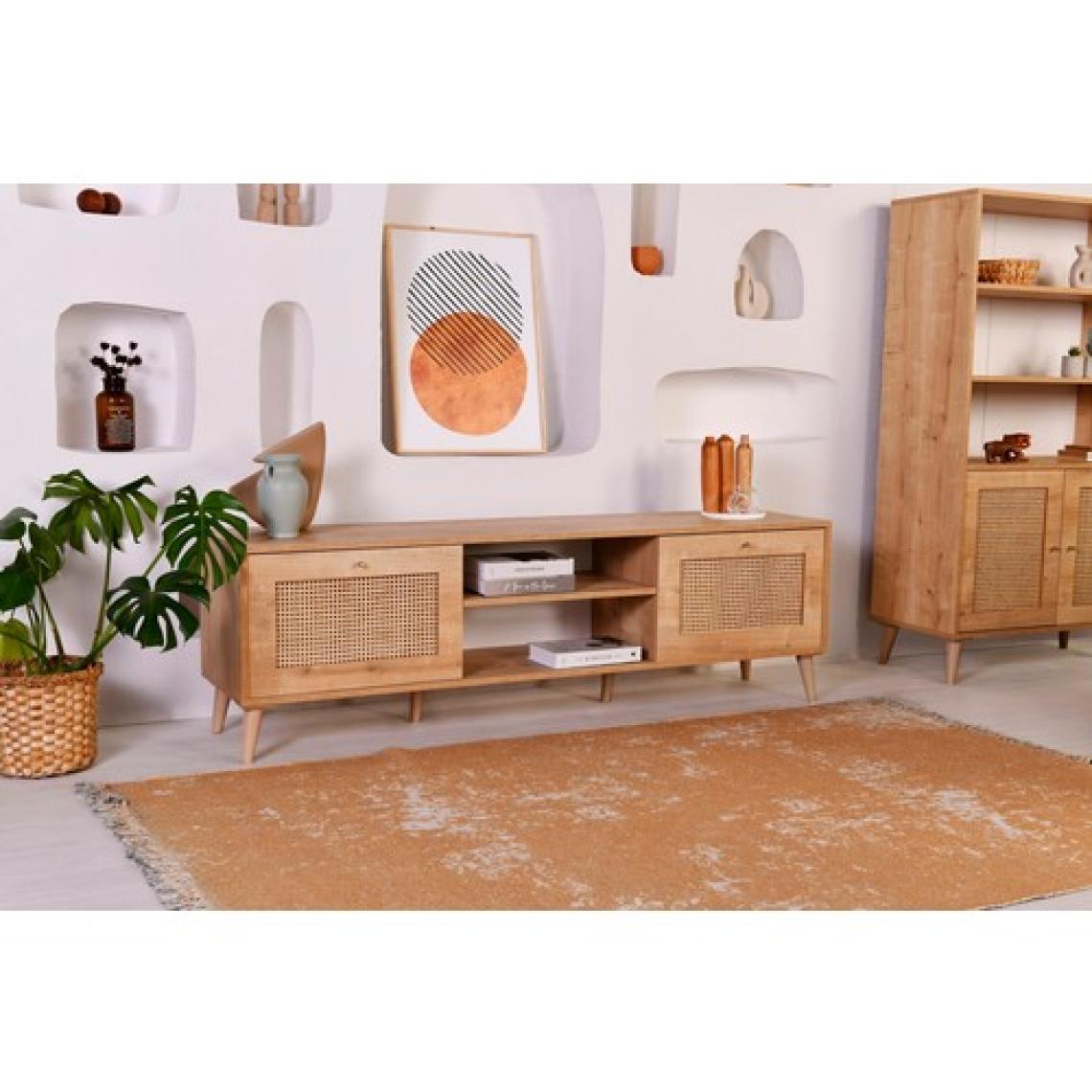 Vow Home Living Calvin Hazeran 2kapaklı Tv Ünitesi