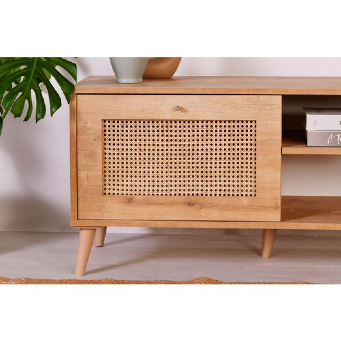 Vow Home Living Calvin Hazeran 2kapaklı Tv Ünitesi