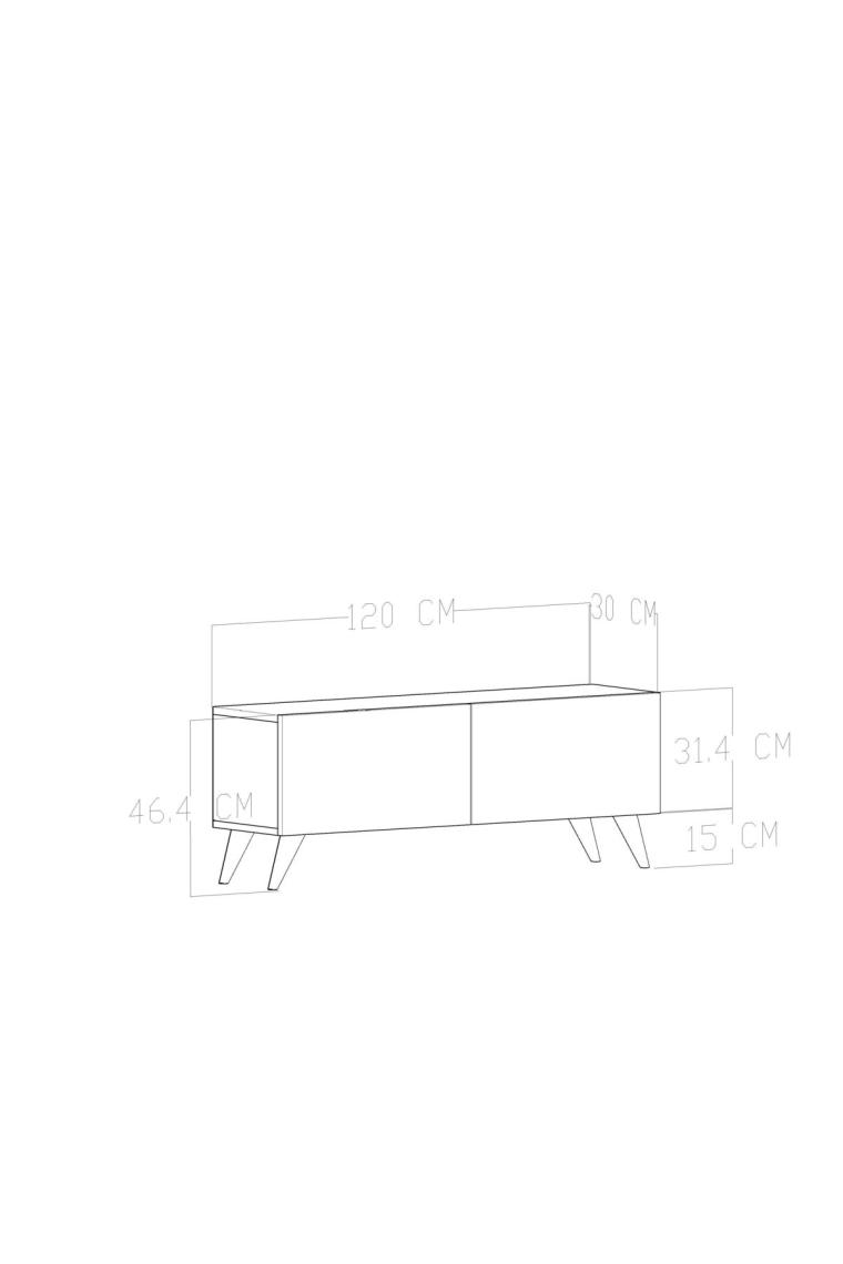 Givayo Milsa Tv Ünitesi 120 cm