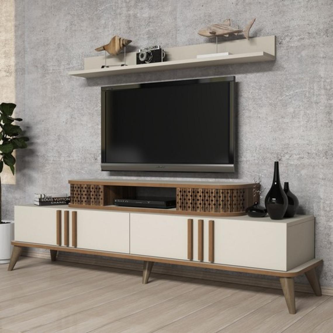 Variant Eylül Tv Ünitesi - Krem