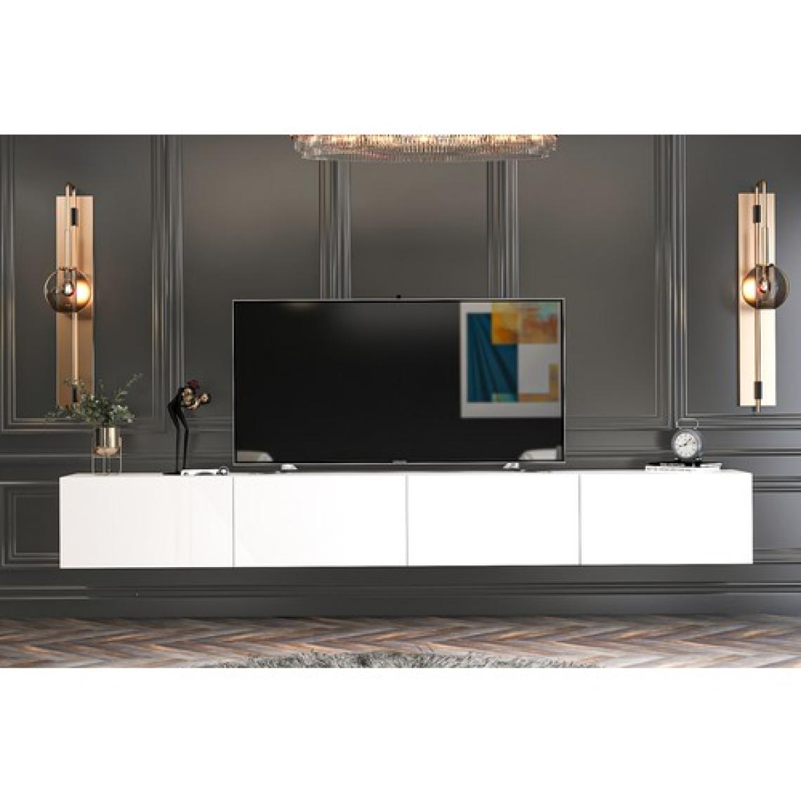 Givayo Milan Tv Ünitesi Duvara Monte - Ayaklı Kullanım 240 cm