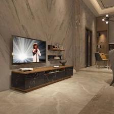 Decoraktiv Trendstyle 4s Mdf Tv Ünitesi Tv Sehpası Ceviz Siyah Mermer