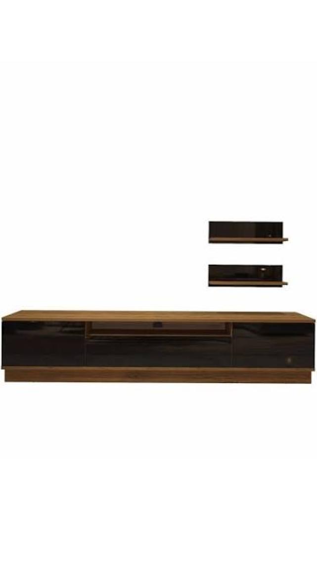 Decoraktiv Trendstyle 4s Mdf Tv Ünitesi Tv Sehpası Pera Siyah