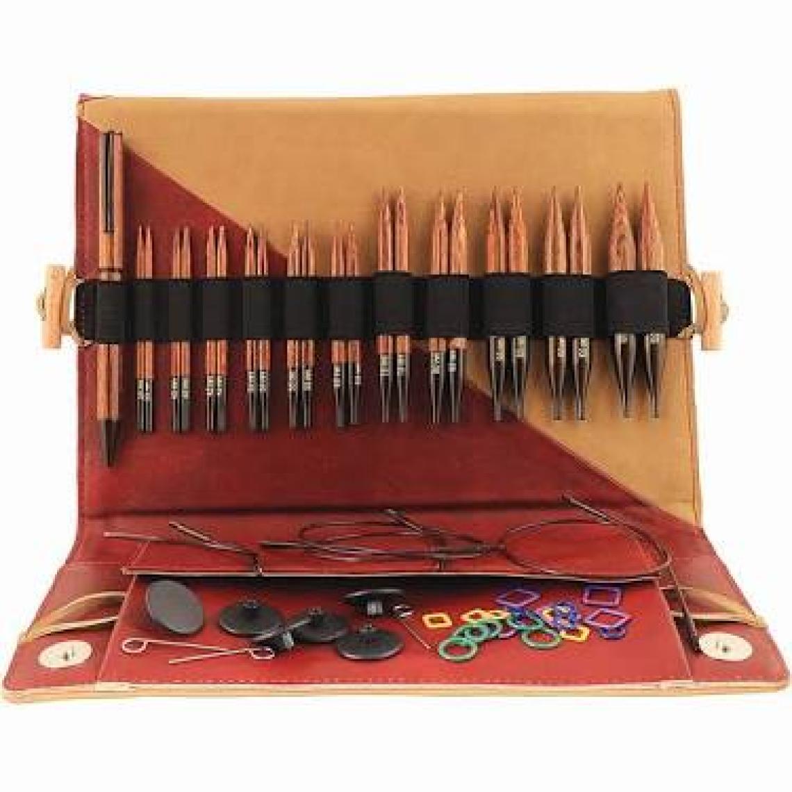 Balım Örgü Evi Knitpro Ginger Premium Çantalı Değiştirilebilir Misina 11’li Tam Set (Kısa)