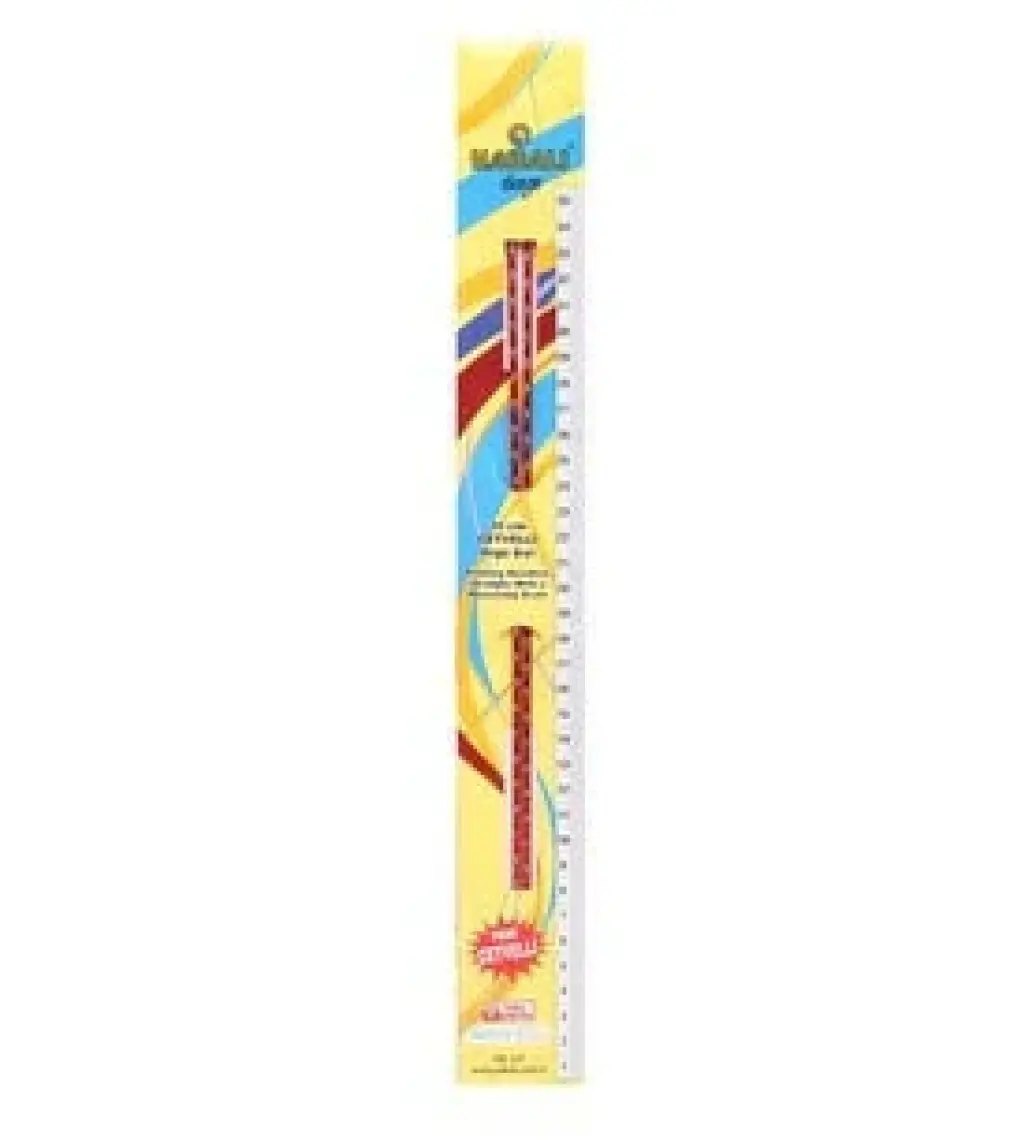 Yabalı Cetvelli 35 cm Örgü Şişi 3.5 mm
