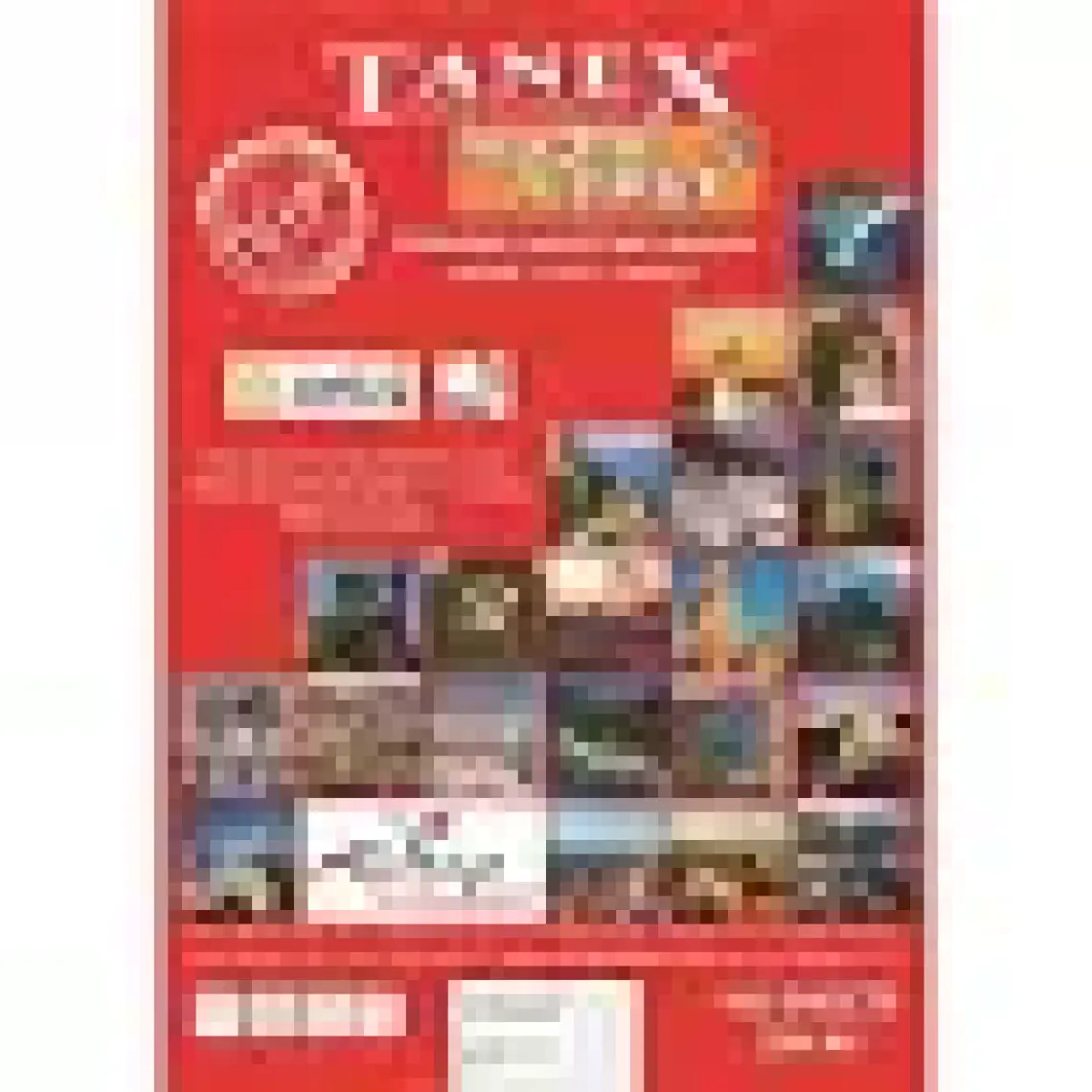 Tanex TW-2130 30 mm Laser Etiket 100 Ad.