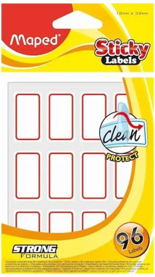 Maped Yapışkanlı Ayraç Etiket 18X32Mm 96 Lı 774510