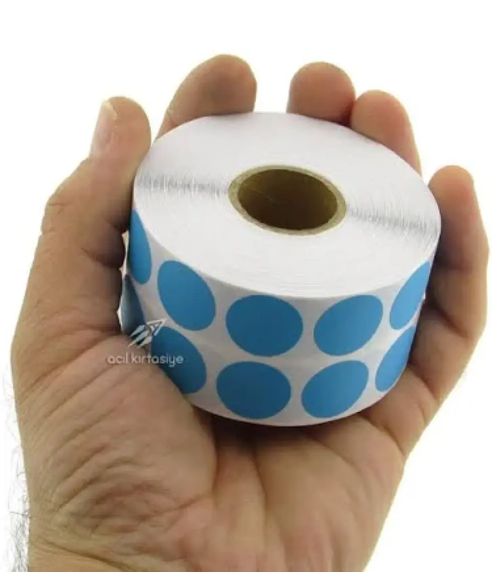 Jokey Kırtasiye Nokta Etiket 20 mm Mavi