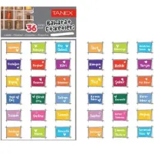 Tanex Baharat Etiketi Pp Opak 32X22 mm