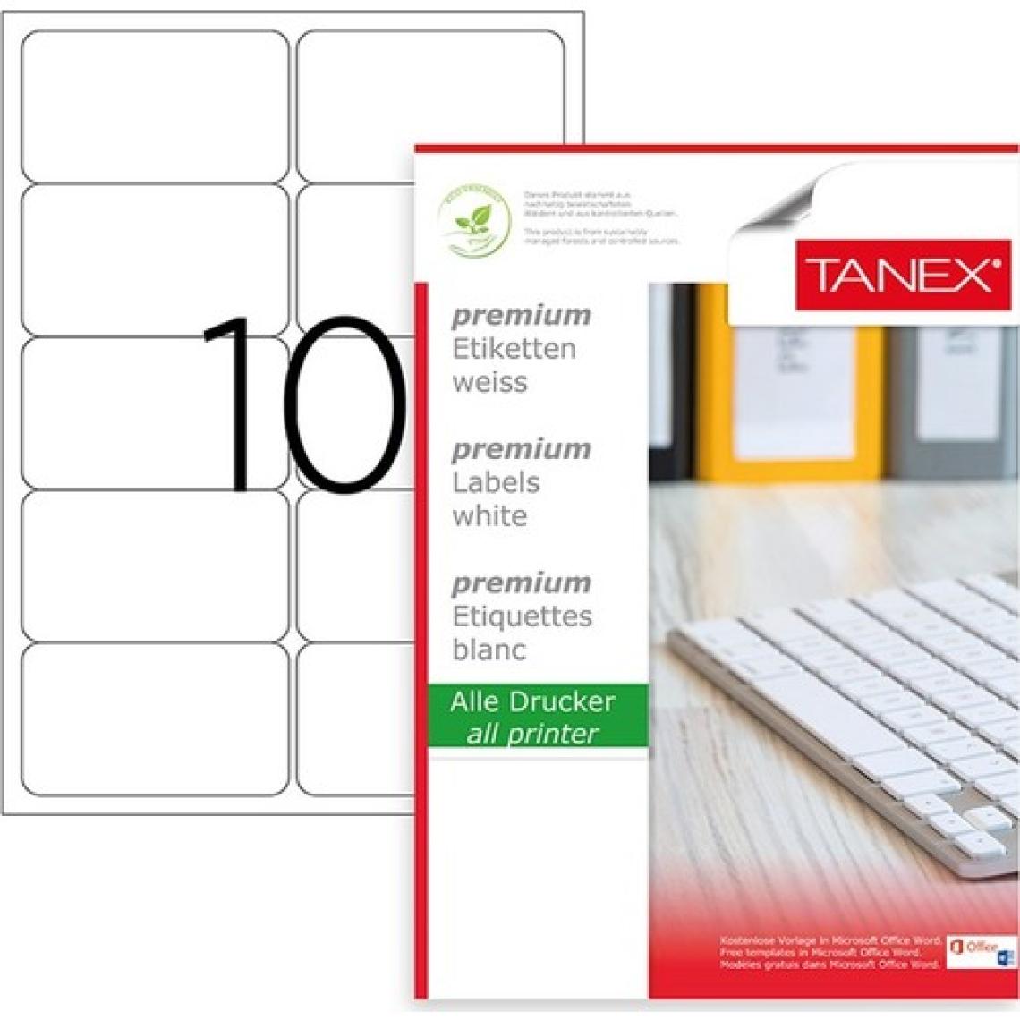 Tanex TW-2010 Sevkiyat ve Lojistik Etiketi 99,06 mm x 57 mm