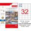 Tanex TW-2032 Lazer Etiketi 100 Adet 52,5 x 35 mm