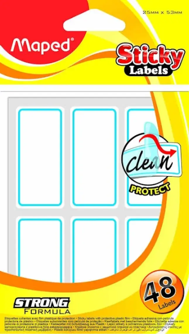 Maped Yapışkanlı Etiket 25X53 774110