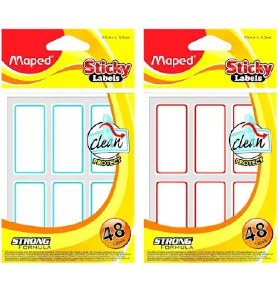Maped Yapışkanlı Etiket 25X53 774110