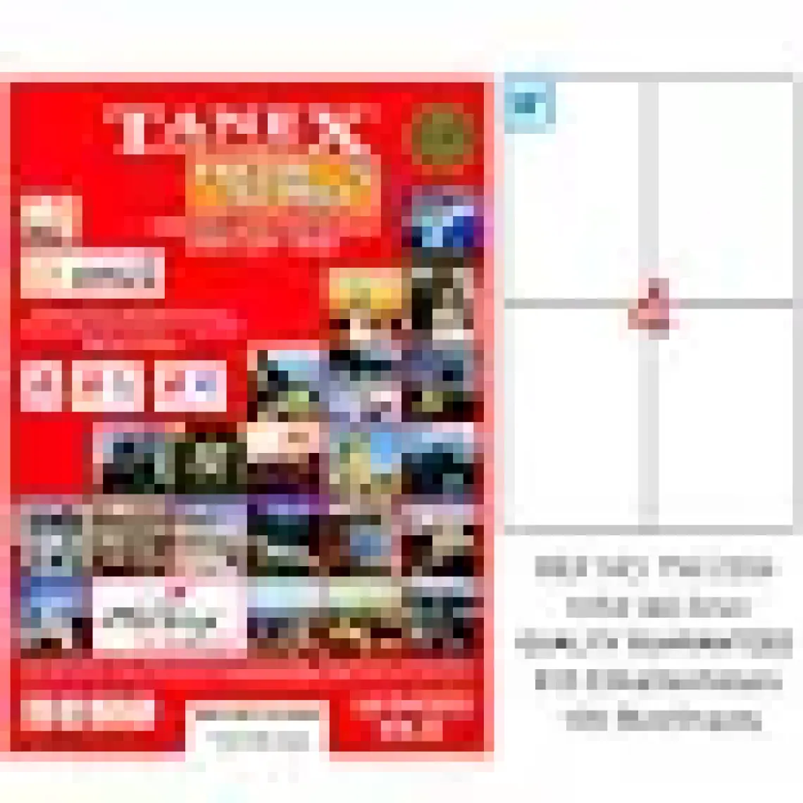 Tanex Lazer Etiket tw-2204 100 A4 Sayfa Laser Etiket 105 x 148 mm Boyutunda 1 A4 Sayfada 4 Etiket