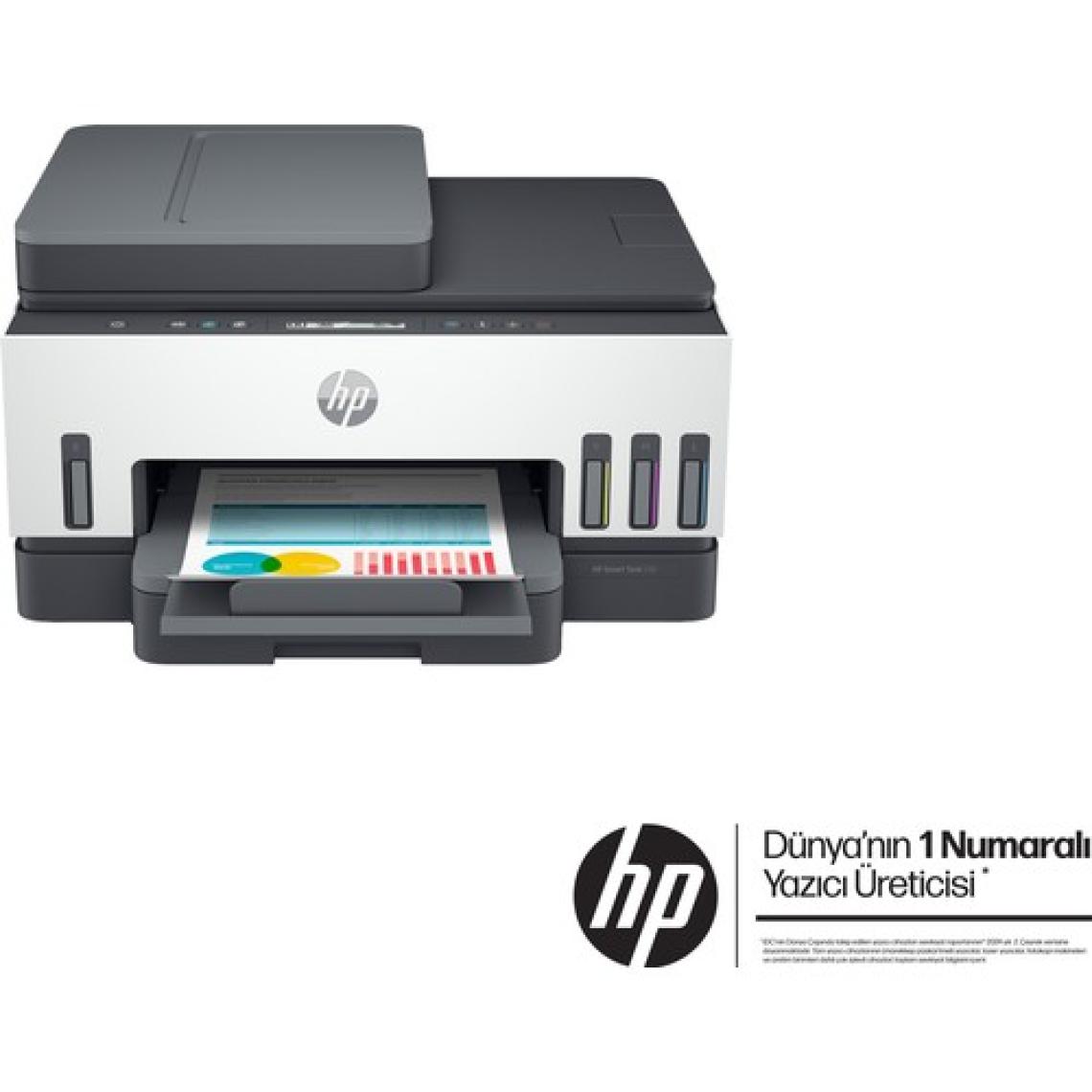 Hp Smart Tank 750 Renkli Yaz/tar/fot Wi-Fi A4 6UU47A