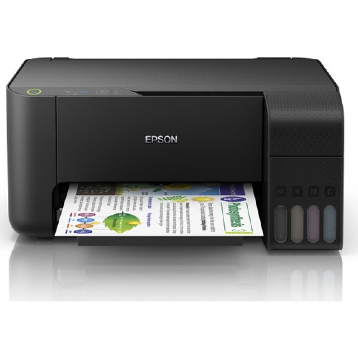 Epson L3110 Ecotank Fotokopi-Tarayıcı Mürekkep Tanklı Yazıcı (C11CG87401)