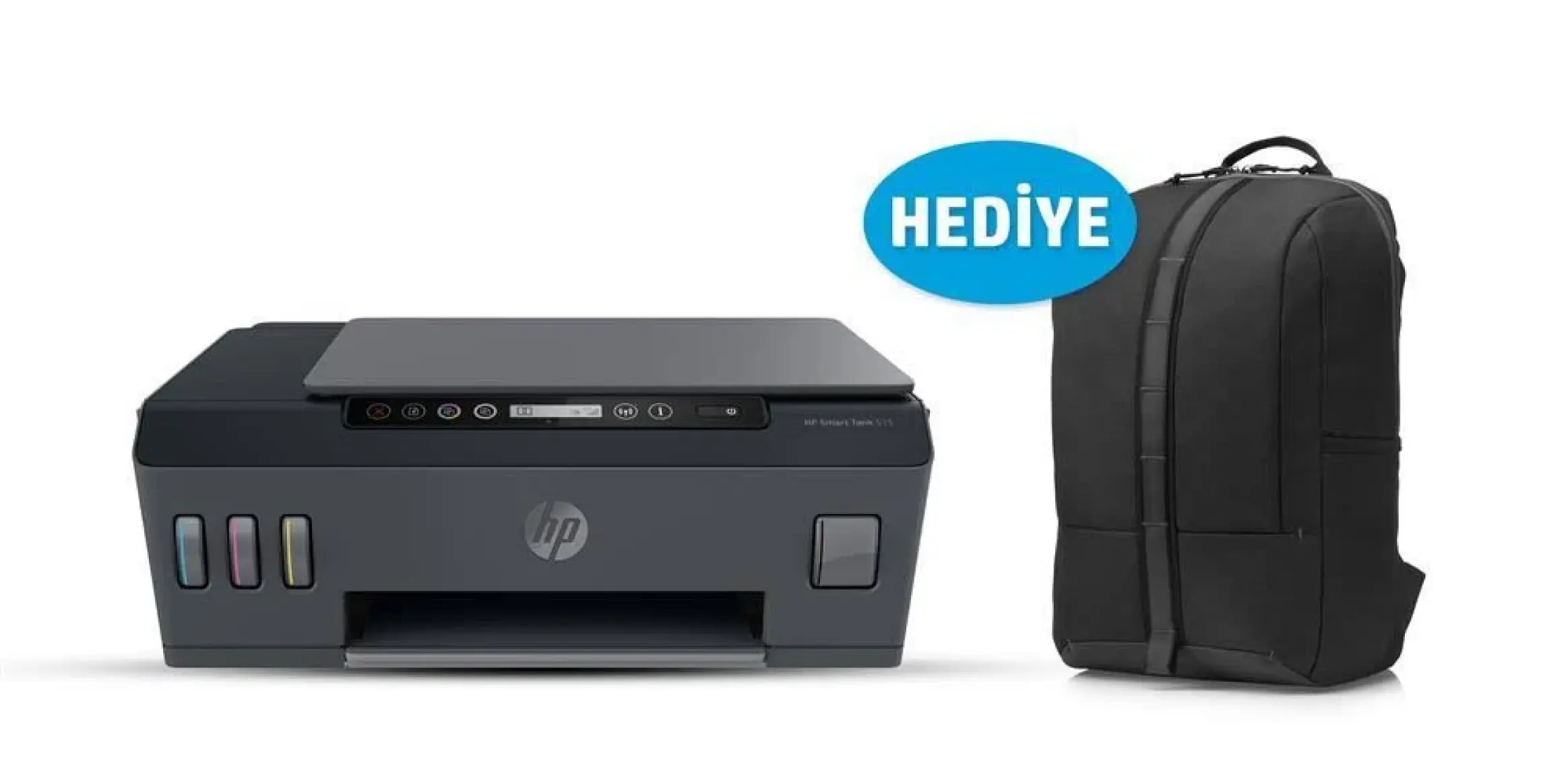 HP Smart Tank 515 Wireless All-in-One Yazıcı,  Baskı, tarama, kopyalama, kablosuz, PDF'ye tarama, 1TJ09A