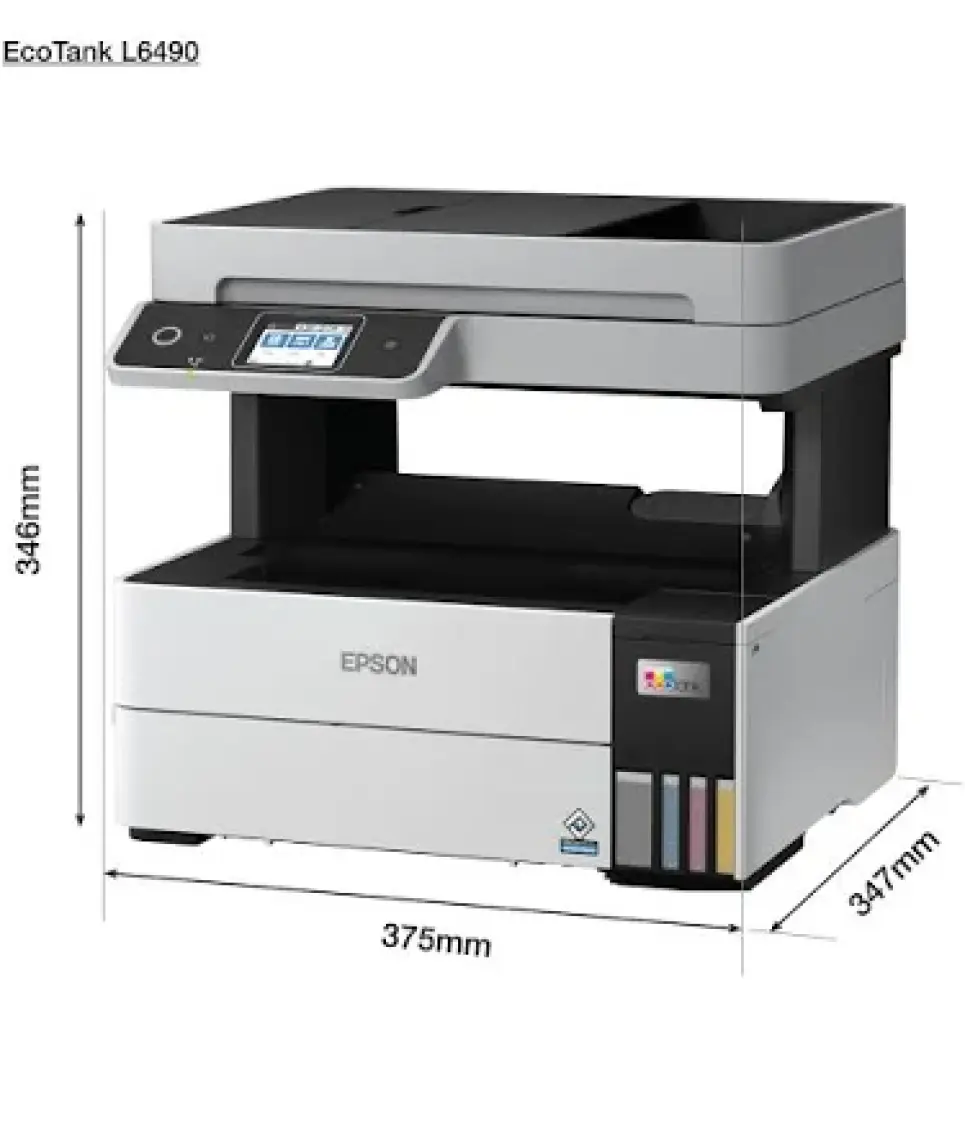 Epson L6490 MEAF Yazıcı-Tarayıcı-Fotokopi-Faks Renkli Mürekkep Tanklı Yazıcı WI-FI Ethernet