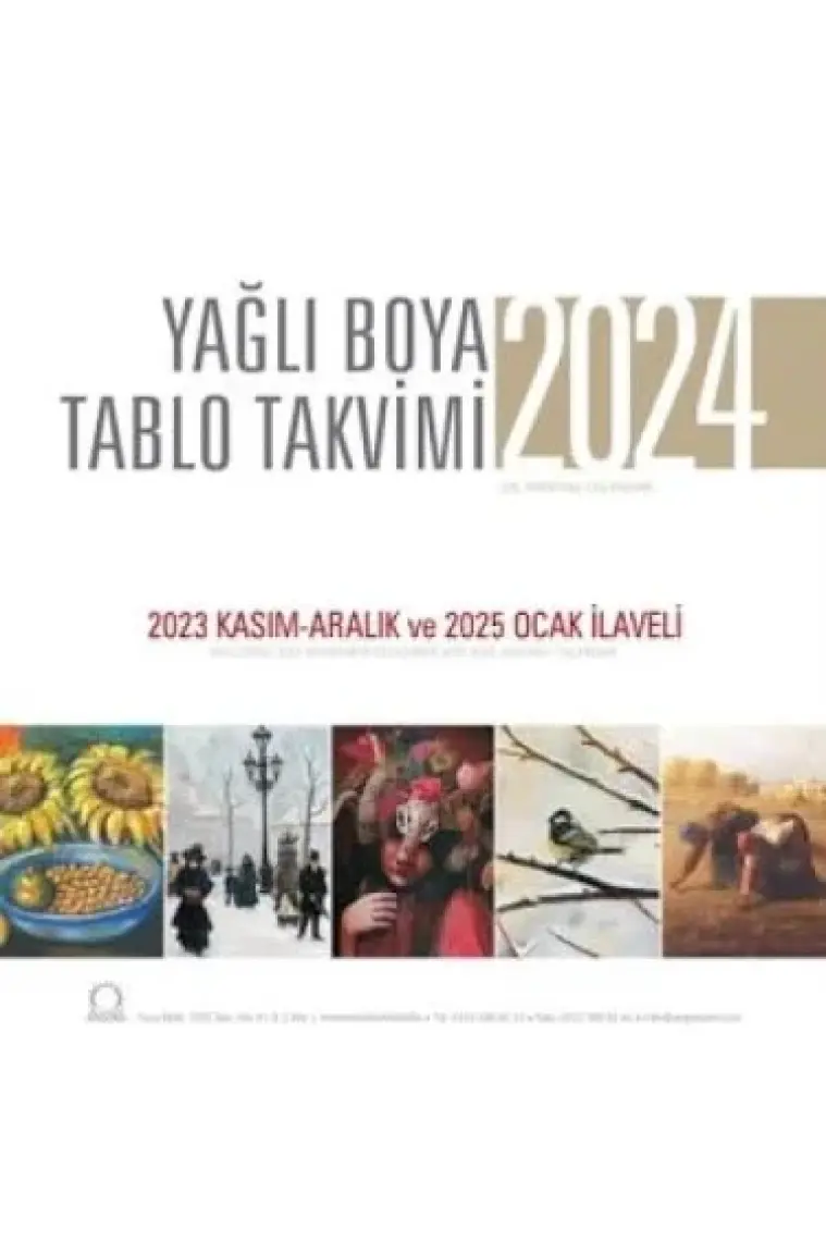 Sanat Takvimi 2024 Duvar Takvimi