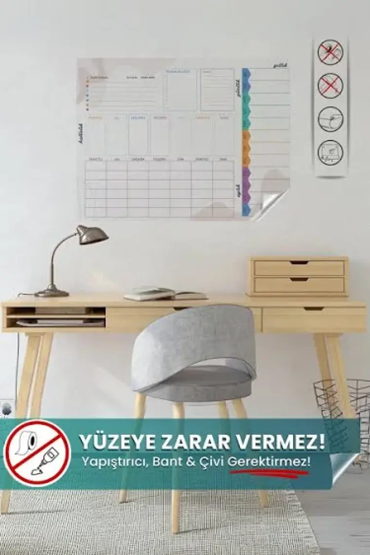 Pi Papers Haftalık Günlük Aylık Planlayıcı, Motivasyon Hedef Planlayıcı, Süresiz Planlayıcı, Akıllı Kağıt