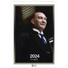 Keskin Color 2024 Duvar Takvimi Atatürk 31 x 43