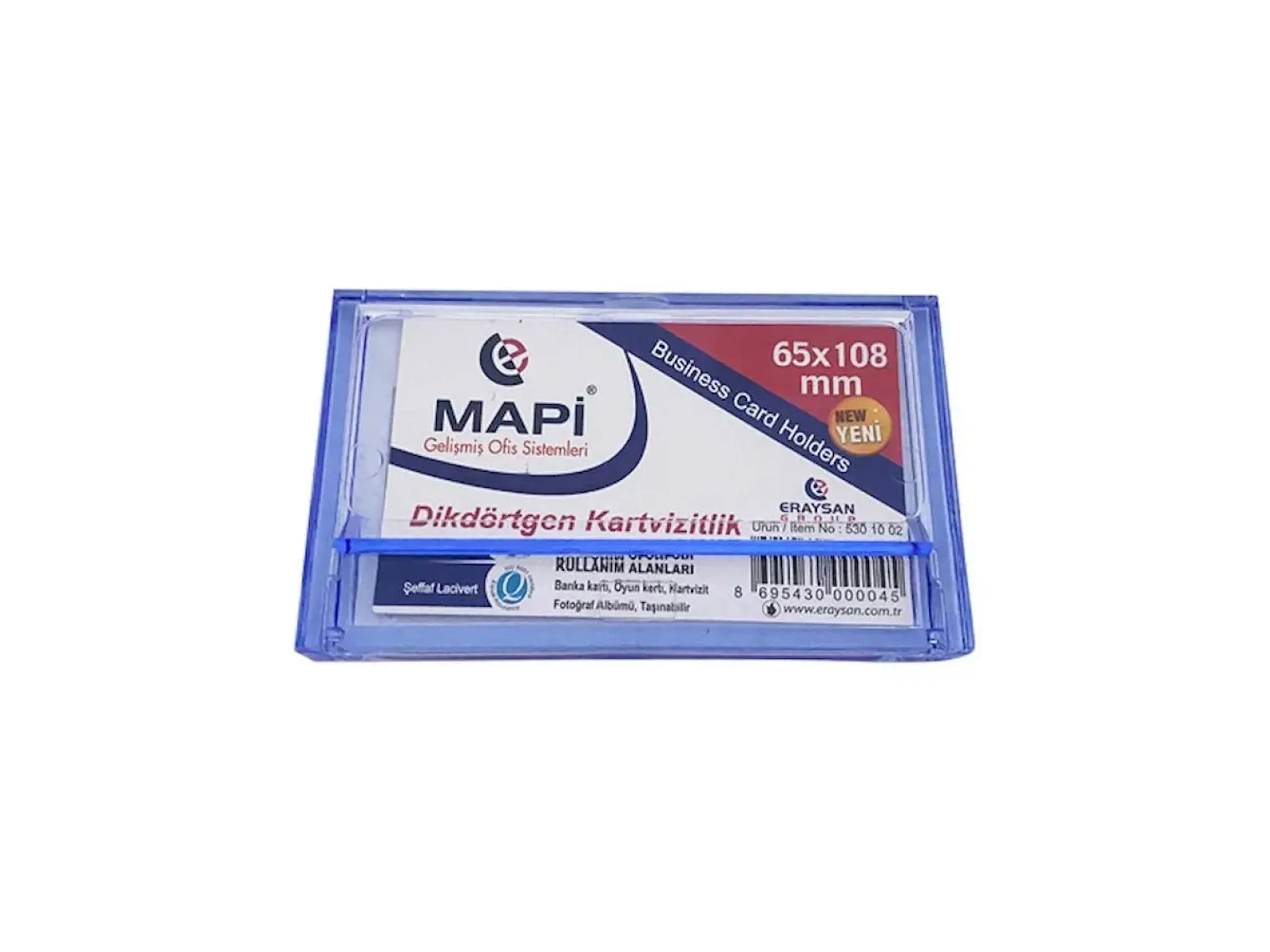 Mapi Kartvizitlik Dikdörtgen 65Mmx108Mm Şeff.Lcv. (1 Adet)