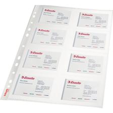 Esselte Kartvizit Poşeti (10 Adet) Şeffaf 78930