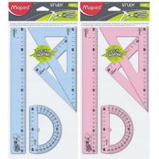 Maped Study Kırılmaz 4'Lü 30 Cm Çizim Seti 981701
