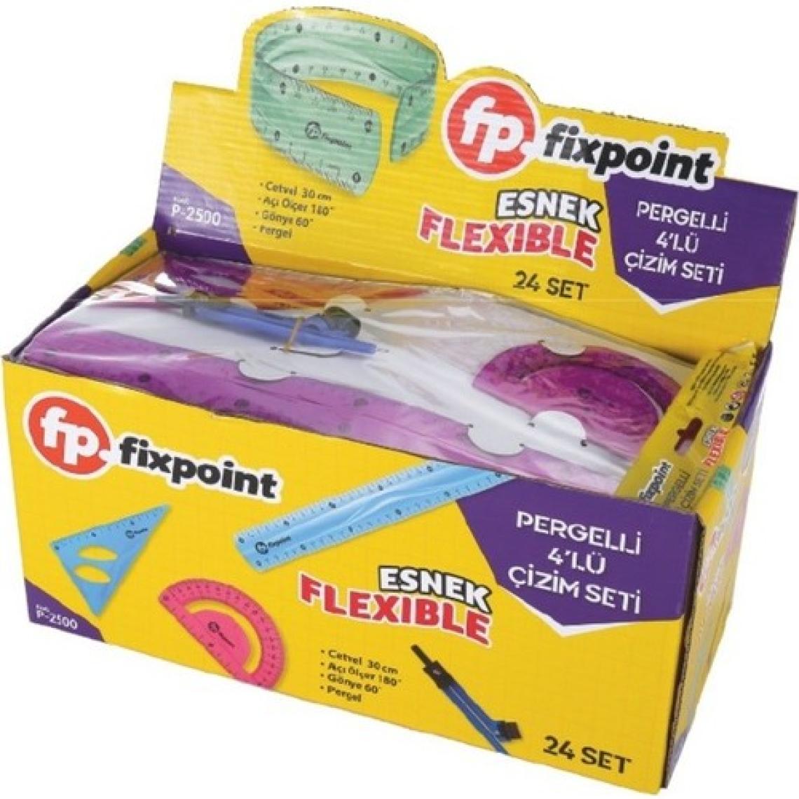 Fixpoint P-2500 Esnek Çizim Seti - 4 Parça