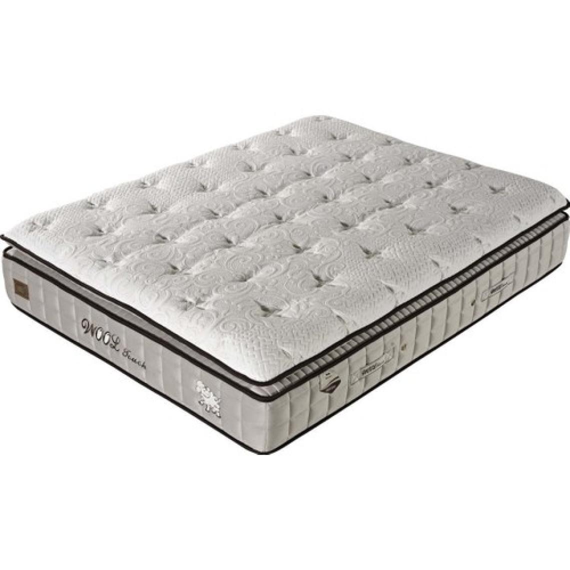 Tutku Yatak Wool Touch Pedli Koyun Yünü Torba ve Paket Yaylı Ortopedik Yatak 140X190