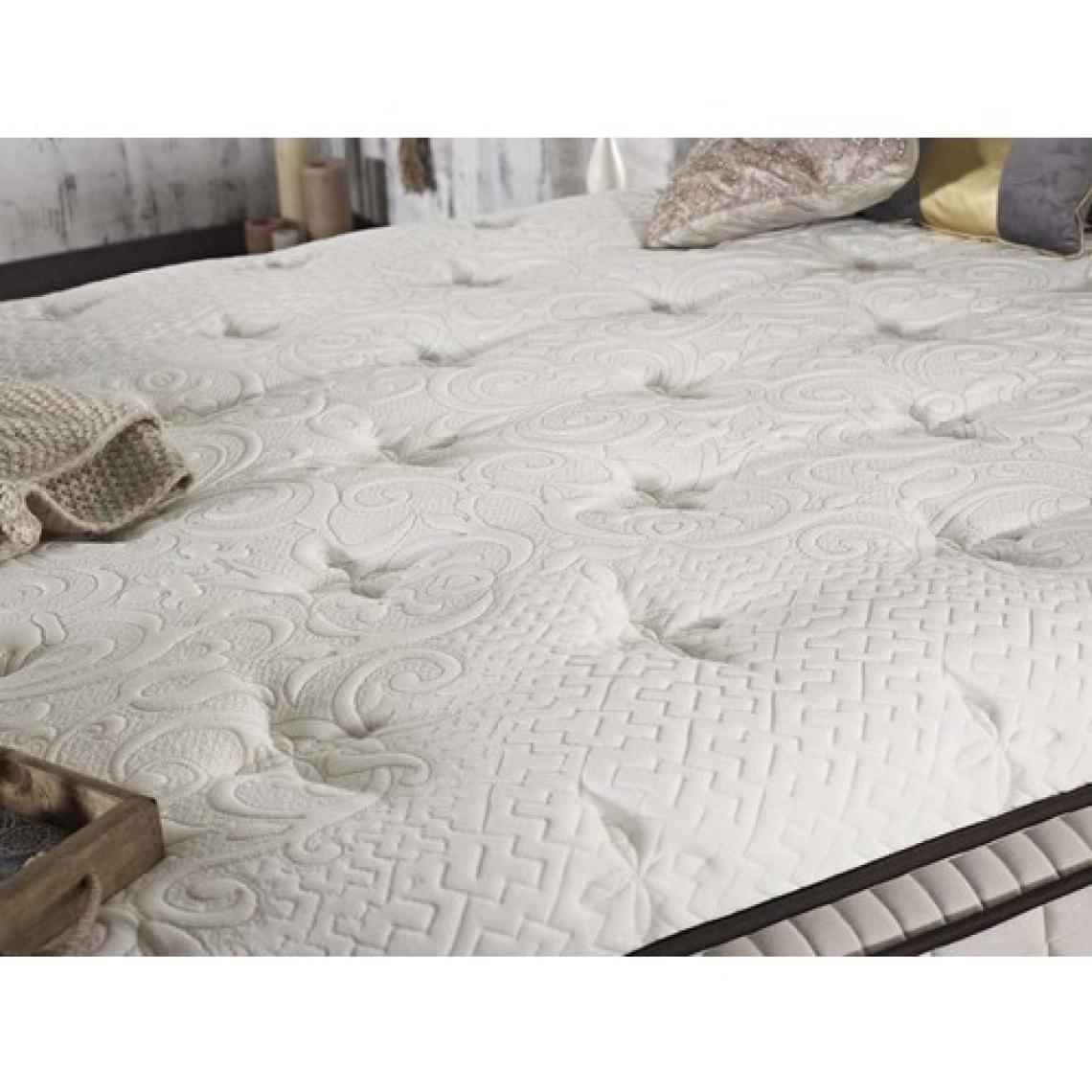 Tutku Yatak Wool Touch Pedli Koyun Yünü Torba ve Paket Yaylı Ortopedik Yatak 180X200