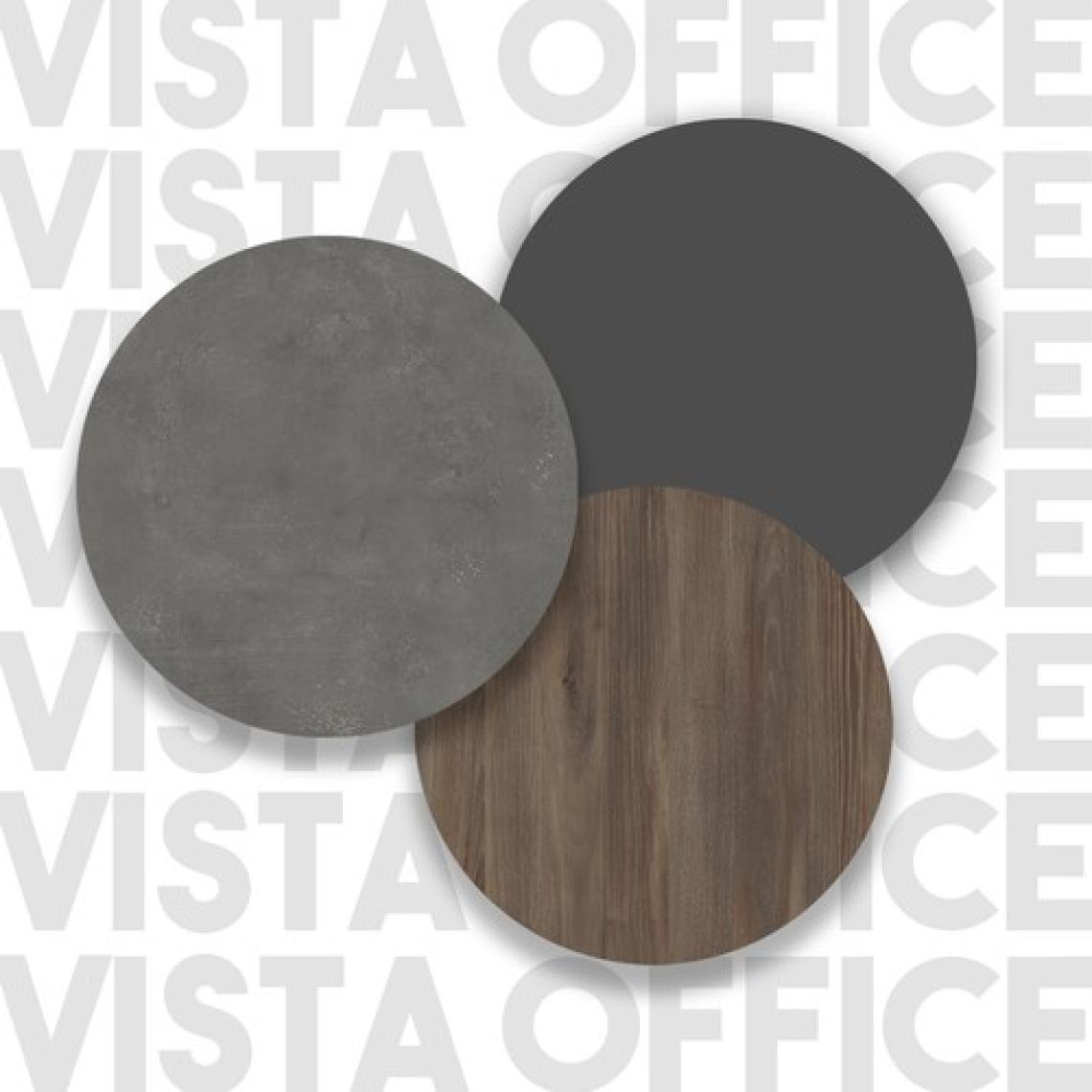 Yurudesign Vista Ab Ofis Büro Masa Takımı Kahve-Beton-Antrasit Vs6-Cga