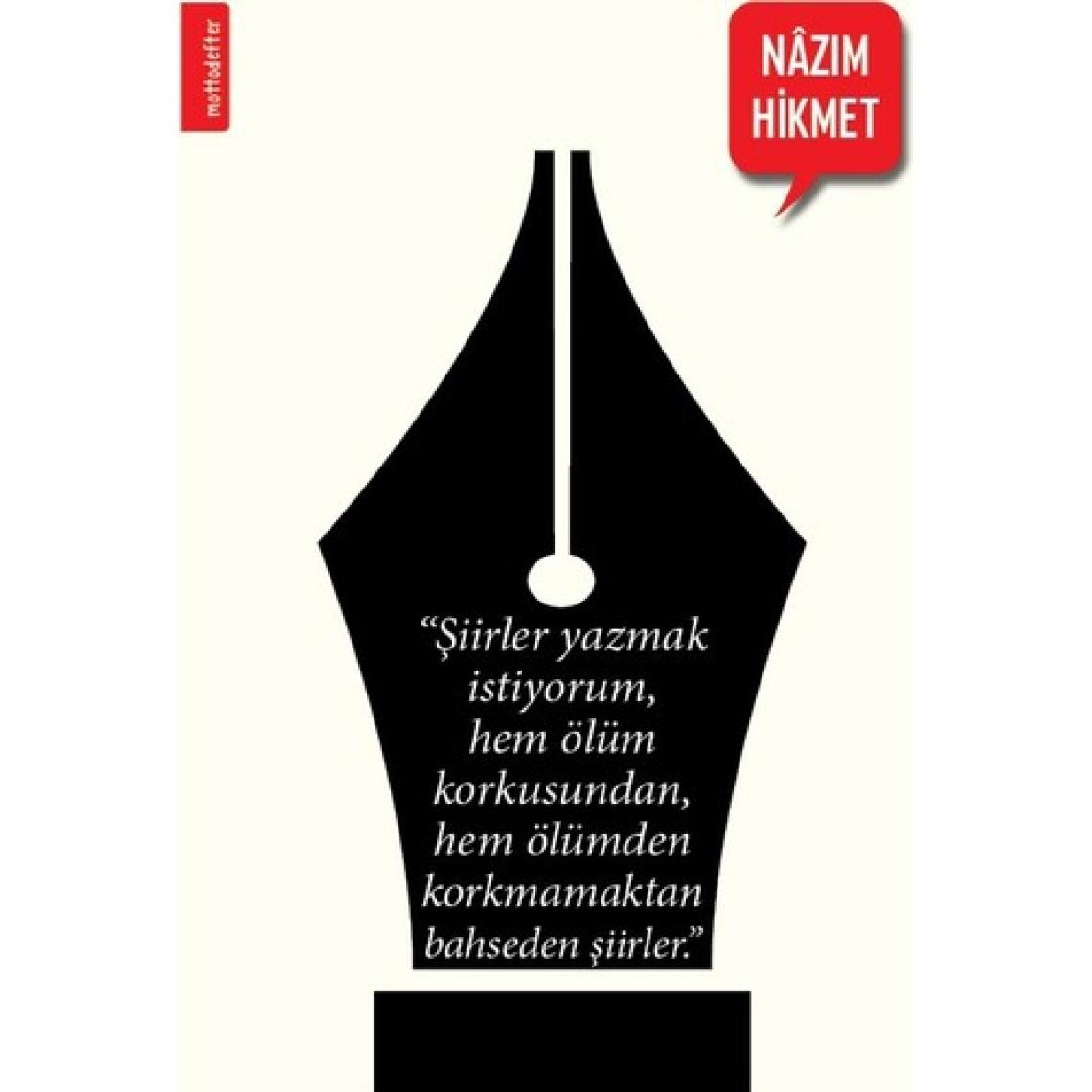 Nazim Hikmet Motto Defter