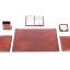 Gülpaş 6 Parça Klasik Sümen Takımı Kahverengi 33X49__288