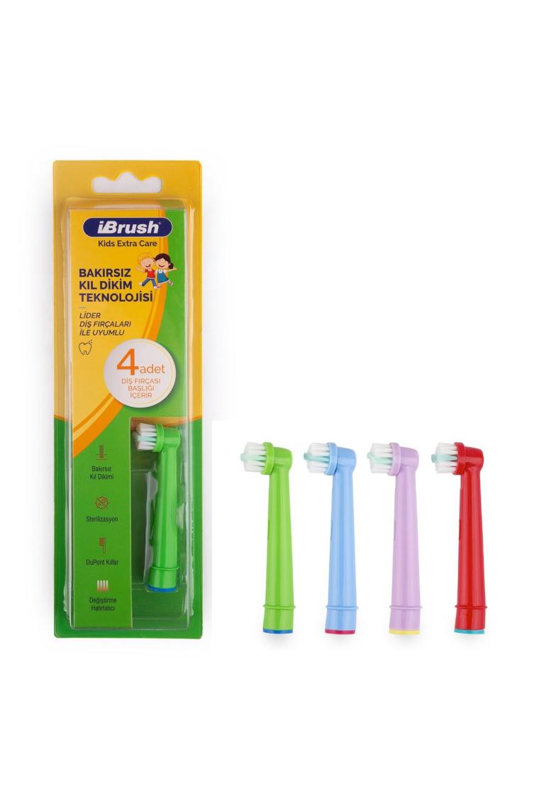Kids Extra Care Oral B Çocuklar Için Diş Fırçası Yedek Başlığı Ekstra Hassas Yedek Başlık