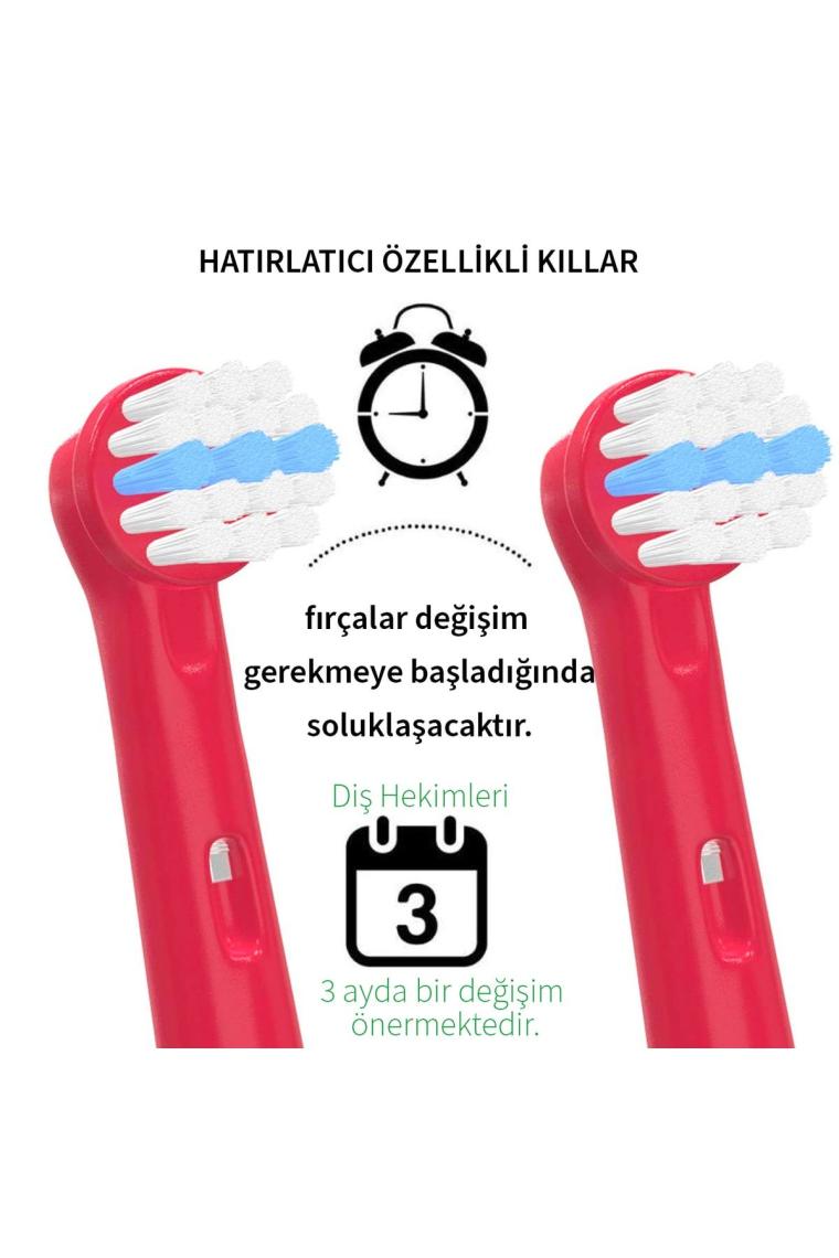 Kids Extra Care Oral B Çocuklar Için Diş Fırçası Yedek Başlığı Ekstra Hassas Yedek Başlık