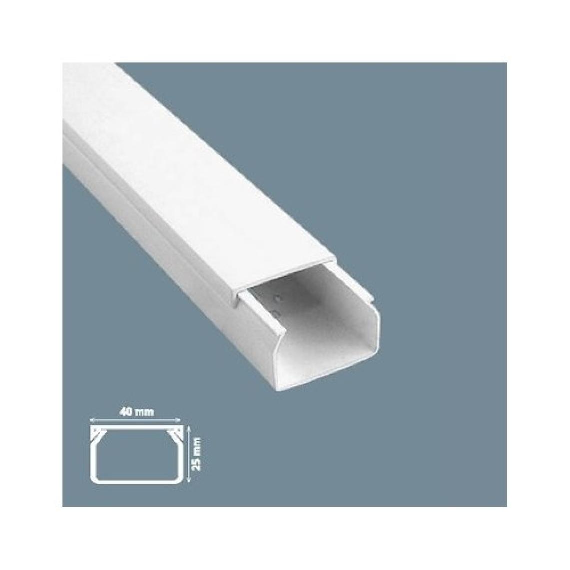 Mutlusan 40X25 Yapışkanlı Kablo Kanalı 2 Metre