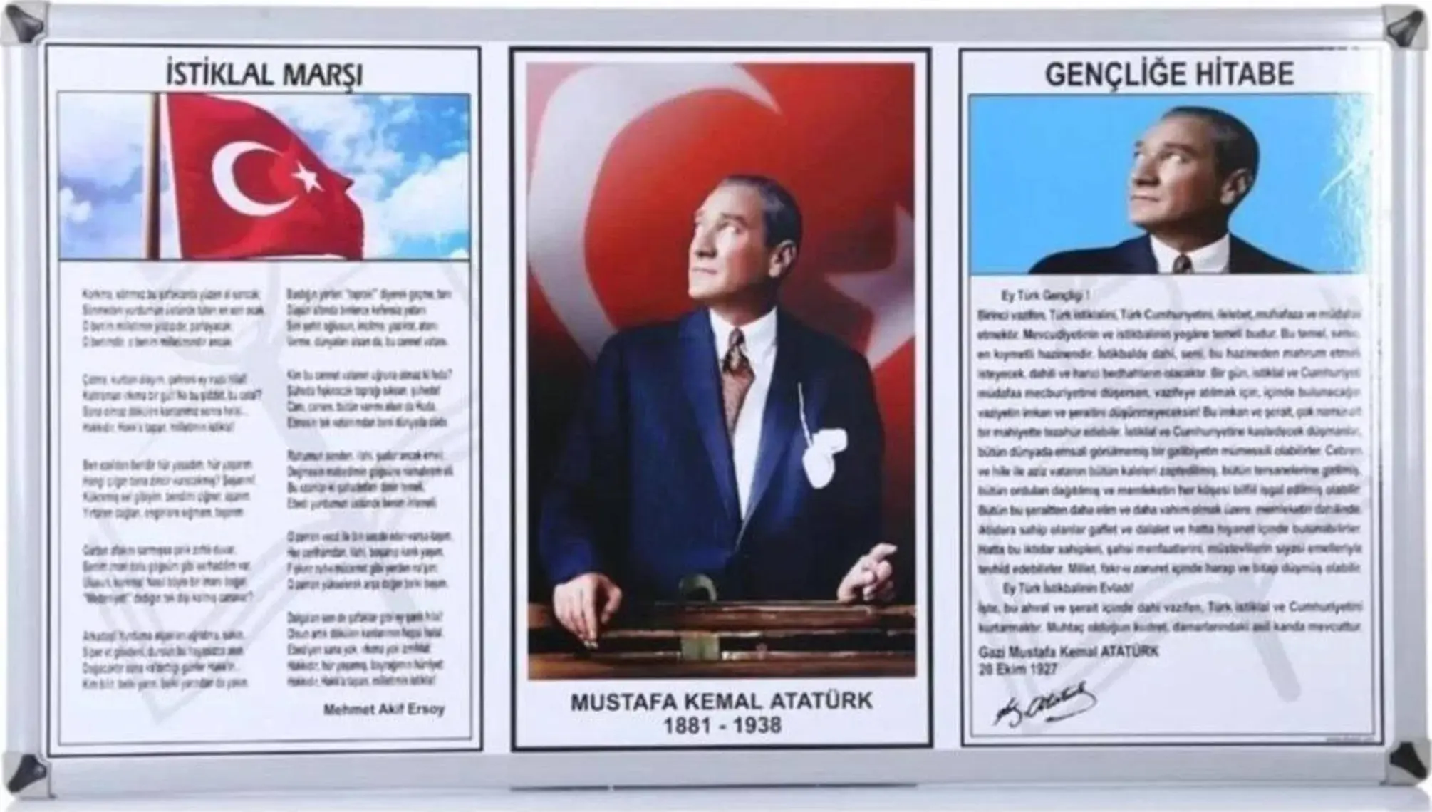 Garanti 50X90 3' Lü Milli Levha (Mdf Çerçeve )